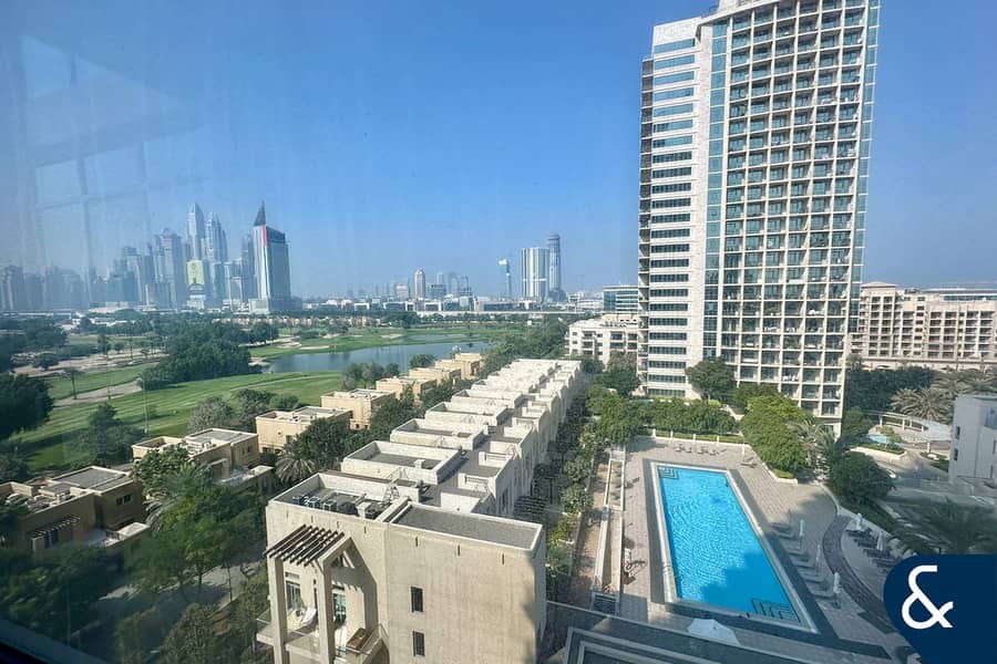 1 Bed + Study | Golf Course | Vacant Jan 27th