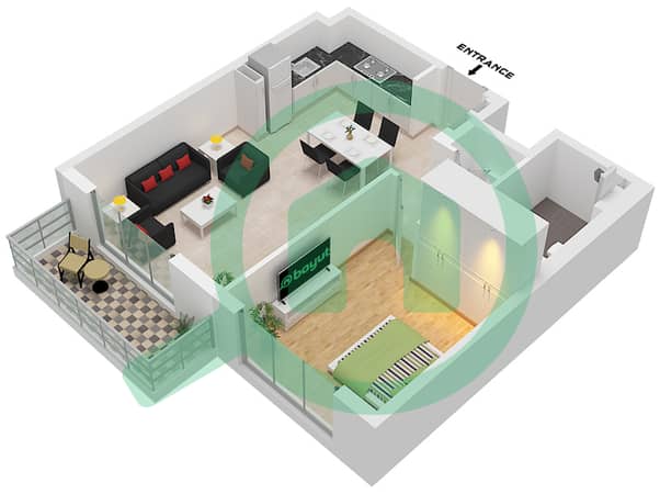 Type 3A Unit 8-10 Floor Podium
Unit 13-15 Floor 1
Unit 15-17 Floor 2-14 Type 3A Unit 8-10 Floor Podium
Unit 13-15 Floor 1
Unit 15-17 Floor 2-14