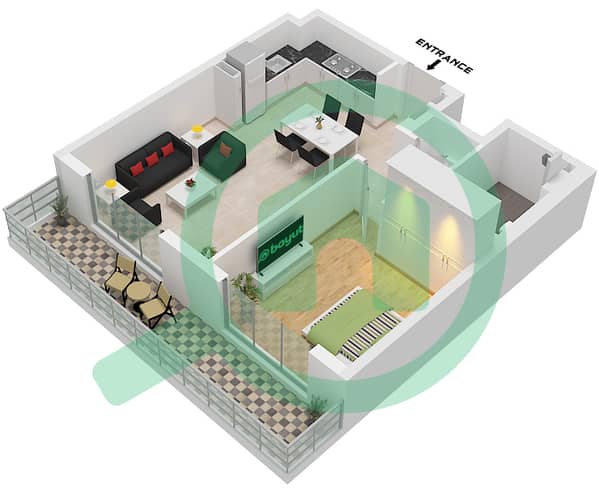 Type 3C Unit 1,3 Floor Ground
Type 3G Unit 2 Floor Ground