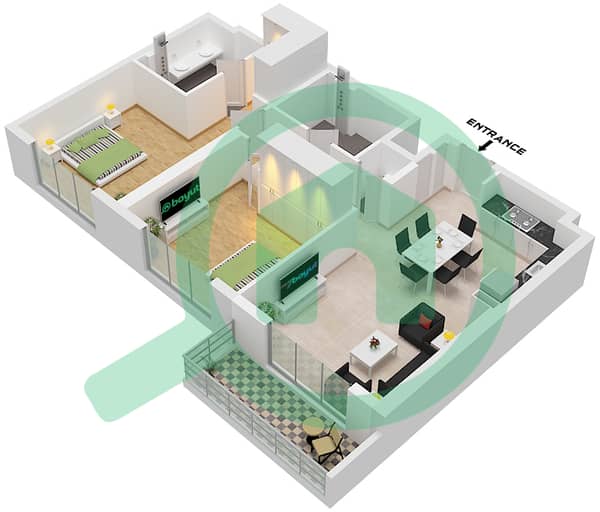 Type 5A Unit 10 Floor 2-17 
Unit 11-12 Floor 2-14
