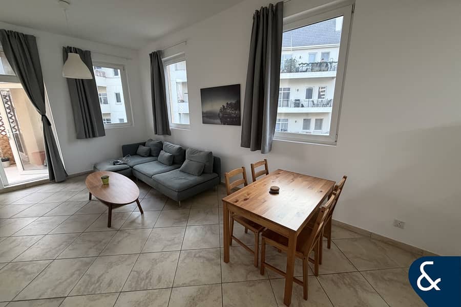 Semi-Furnished | Garden View | Available Now