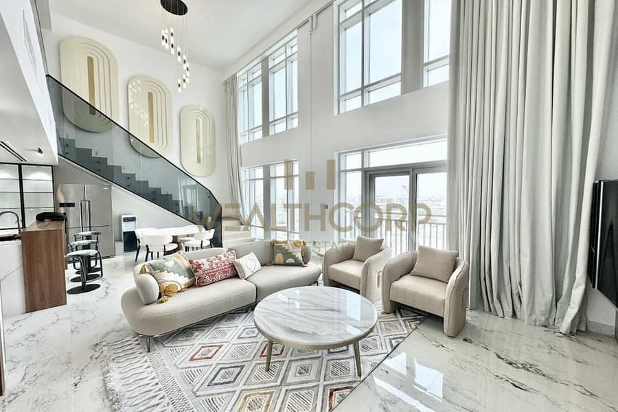 2 Beds + Study Room | Double-Height Living Room | Premium Upgrades | Designer-Furnished