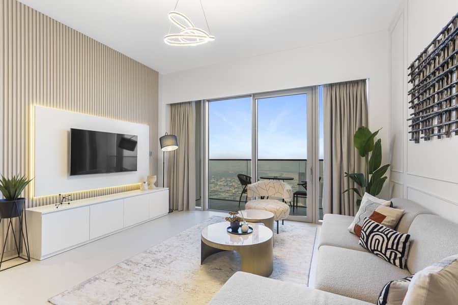 Downtown Luxe Retreat | Modern 2BR Facing Burj Khalifa