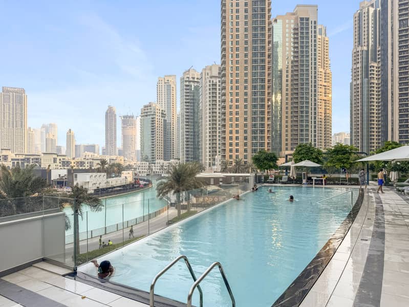 Downtown Luxe Retreat | Modern 2BR Facing Burj Khalifa - Image 13