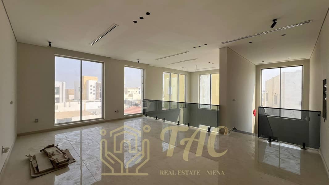 Brand New villa for rent in the Al Khawaneej area, consisting of 4 master bedrooms.