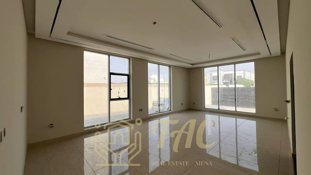 Brand New villa for rent in the Al Khawaneej area, consisting of 4 master bedrooms.