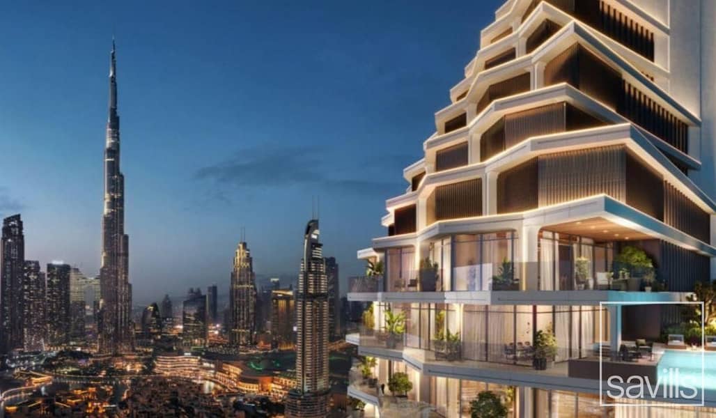 W branded Custom Penthouse | Burj Khalifa View