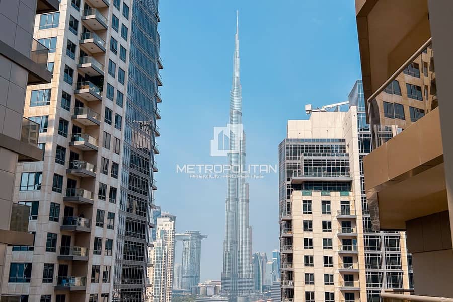 Burj Khalifa View | Vacant | Mid Floor
