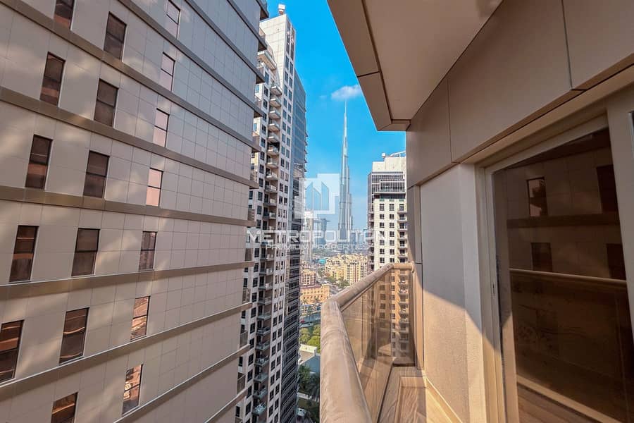 Burj Khalifa View | Vacant | Mid Floor - Image 12