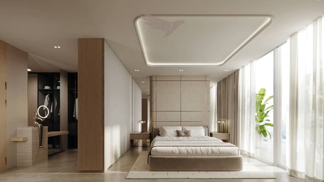 Near Handover Burj Khalifa And Dubai Frame View