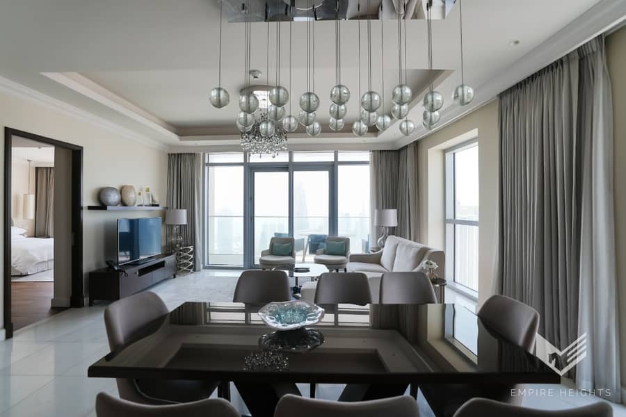 BURJ AND CANAL VIEW | HIGH FLOOR | LUXURY FINISHED - Image 10