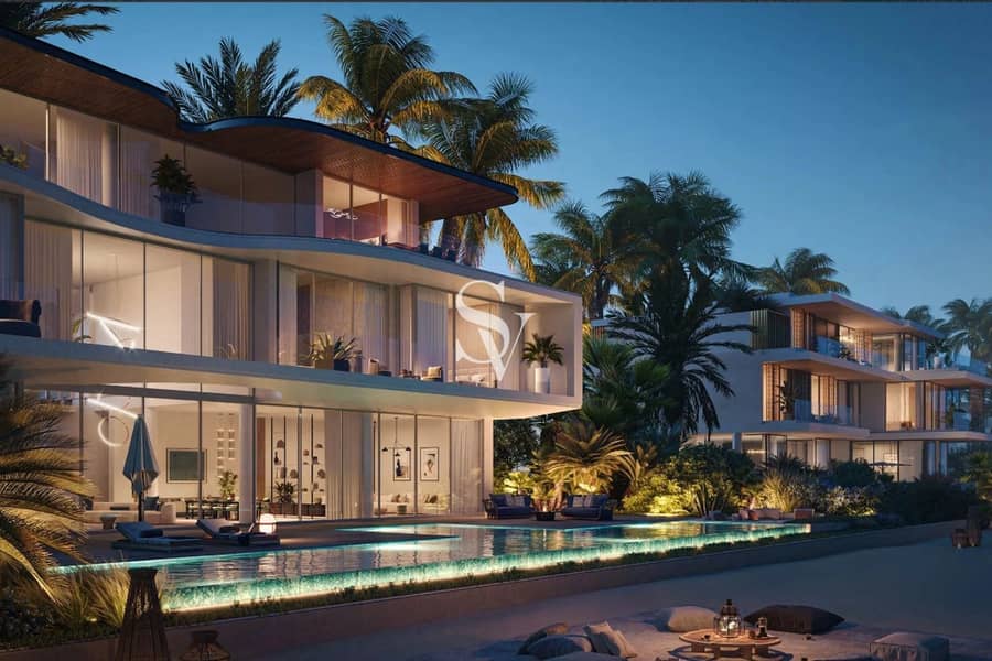 PRIVATE BEACH MANSION -HIGHEST ROI- BIGGEST PALM