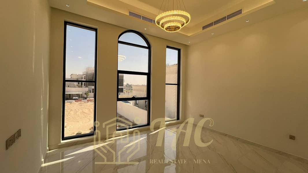 villa in the Mushrif area with a European design in a prime location, directly overlooking the main street, consisting of 6 master bedrooms. - Image 7
