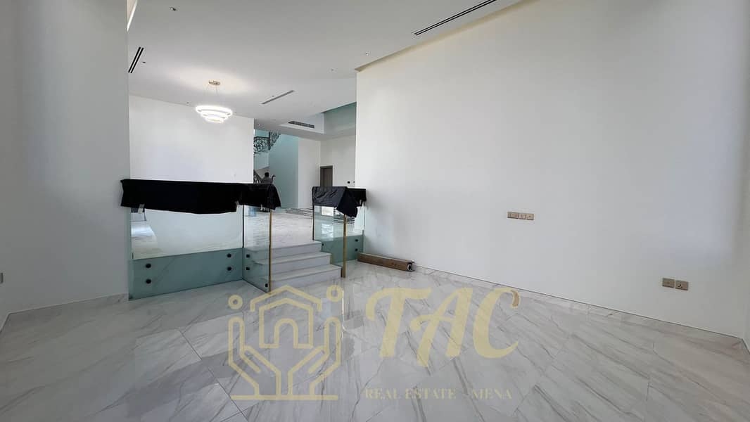 villa in the Mushrif area with a European design in a prime location, directly overlooking the main street, consisting of 6 master bedrooms. - Image 8