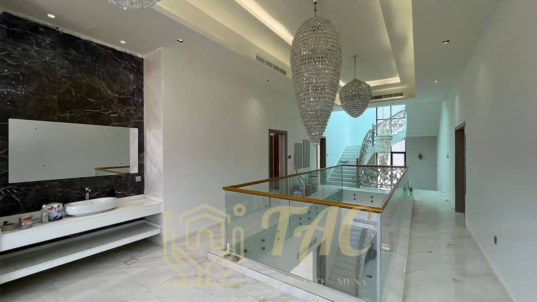 villa in the Mushrif area with a European design in a prime location, directly overlooking the main street, consisting of 6 master bedrooms. - Image 10