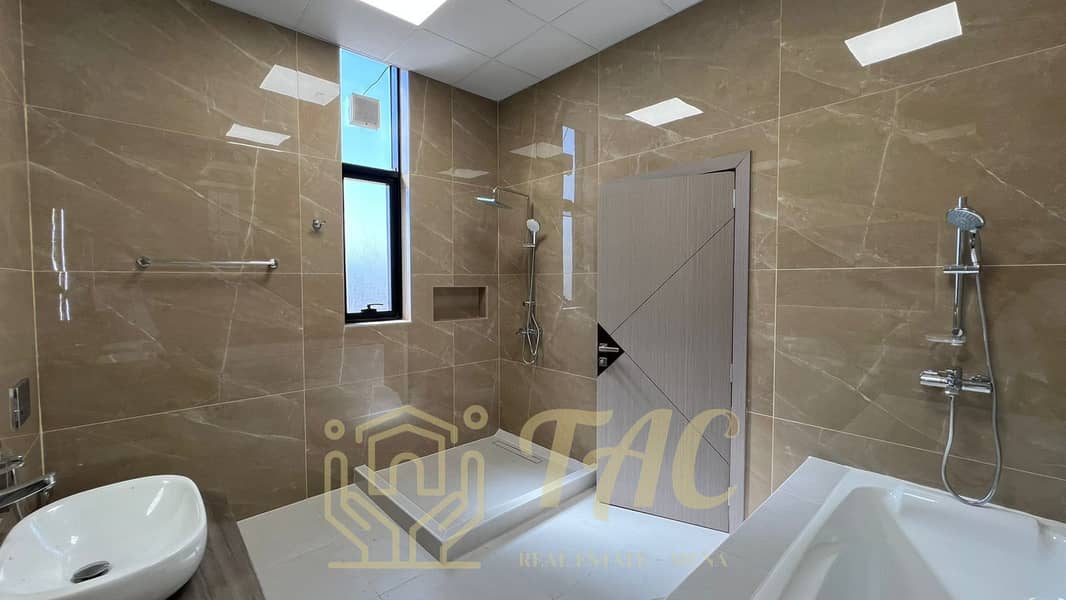 villa in the Mushrif area with a European design in a prime location, directly overlooking the main street, consisting of 6 master bedrooms. - Image 12