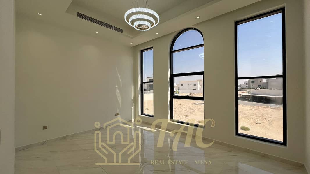 villa in the Mushrif area with a European design in a prime location, directly overlooking the main street, consisting of 6 master bedrooms. - Image 17