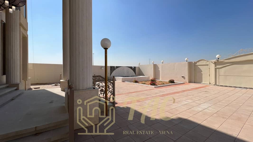 villa in the Mushrif area with a European design in a prime location, directly overlooking the main street, consisting of 6 master bedrooms. - Image 25