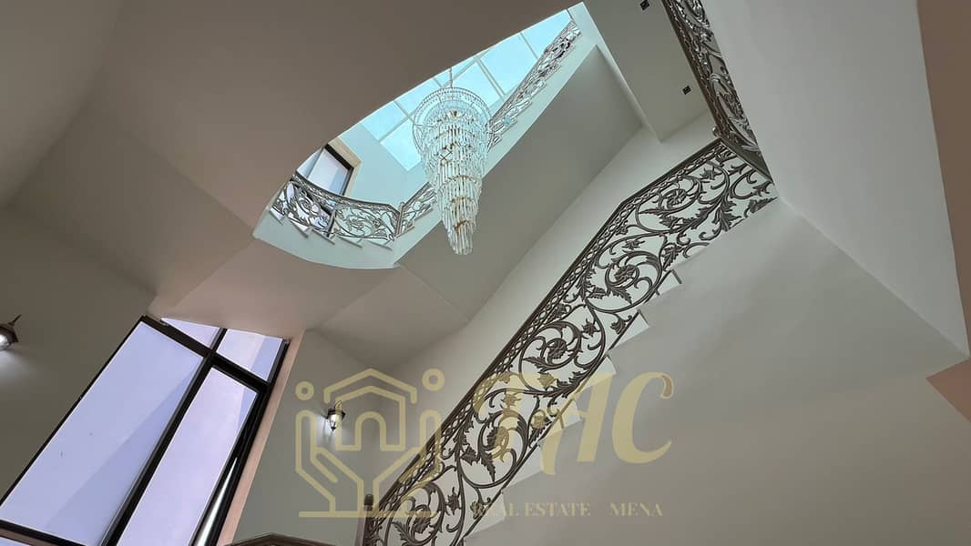 villa in the Mushrif area with a European design in a prime location, directly overlooking the main street, consisting of 6 master bedrooms. - Image 32