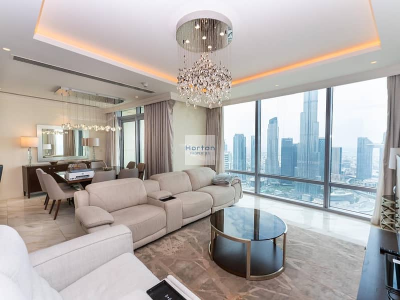ICONIC BURJ AND FOUNTAIN VIEWS I FULLY FURNISHED