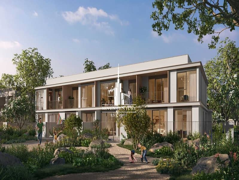 3BHK Townhouse | One Row To Main Park | Elegant