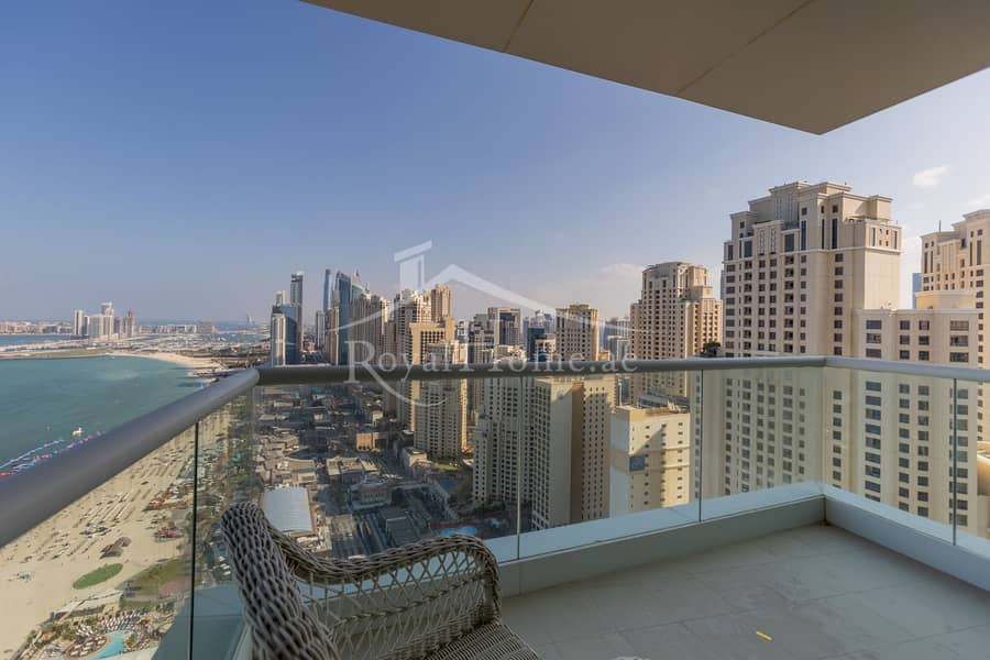 Luxury/Full Palm View 2BR Apartment