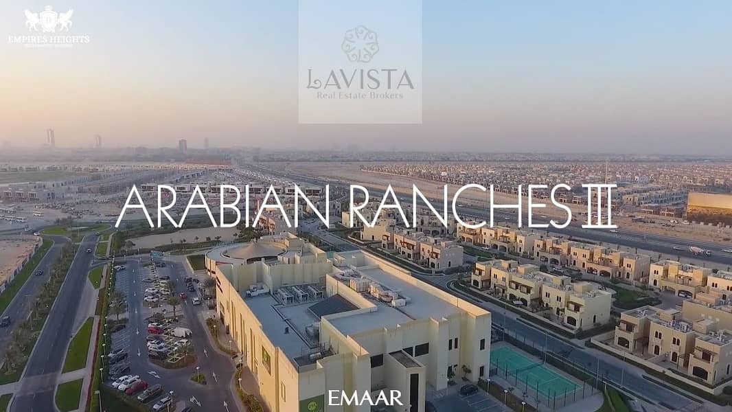 9 Arabian Ranches Villa 3 Pre Launch Booking just 990k