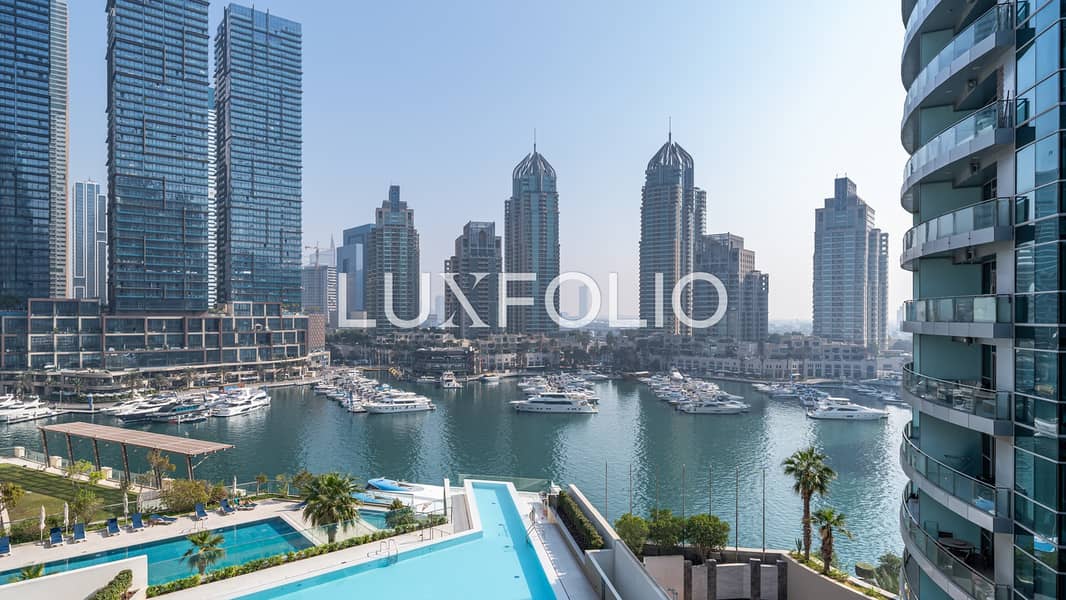 Spacious Unit | Full Marina View | Available Now