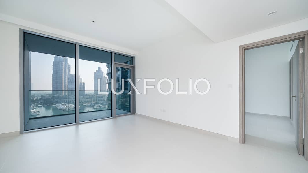 Spacious Unit | Full Marina View | Available Now