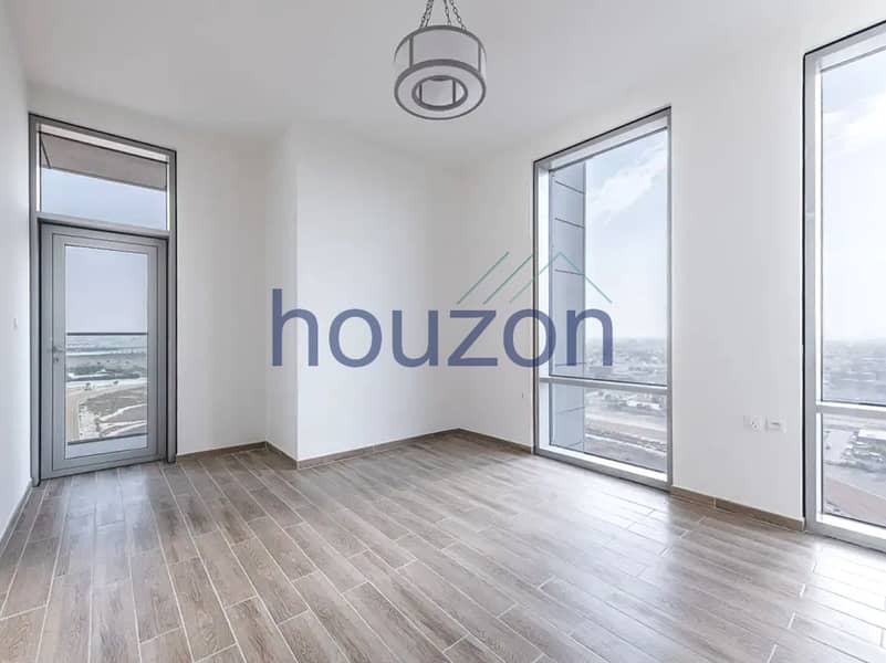 Canal View 2BR | Spacious Layout | High Floor