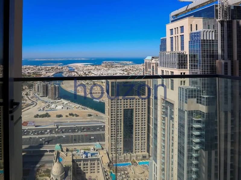 Vacant 3BR + Maid | Sea + Canal | Burj View