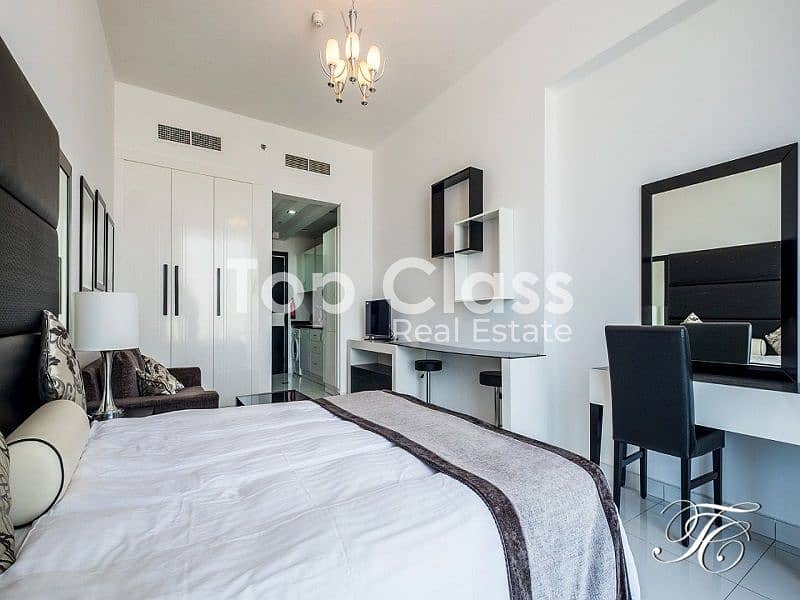 Fully Furnished | Facing Canal View | High Floor