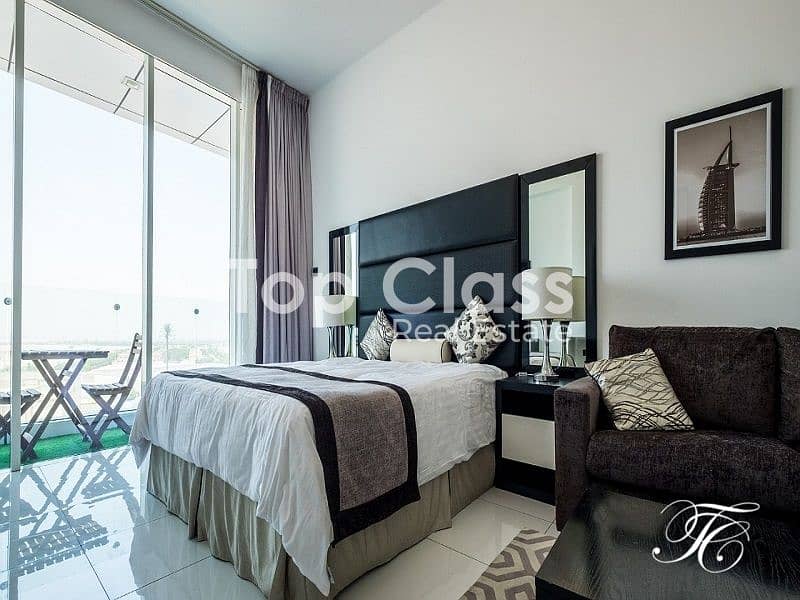 Fully Furnished | Facing Canal View | High Floor