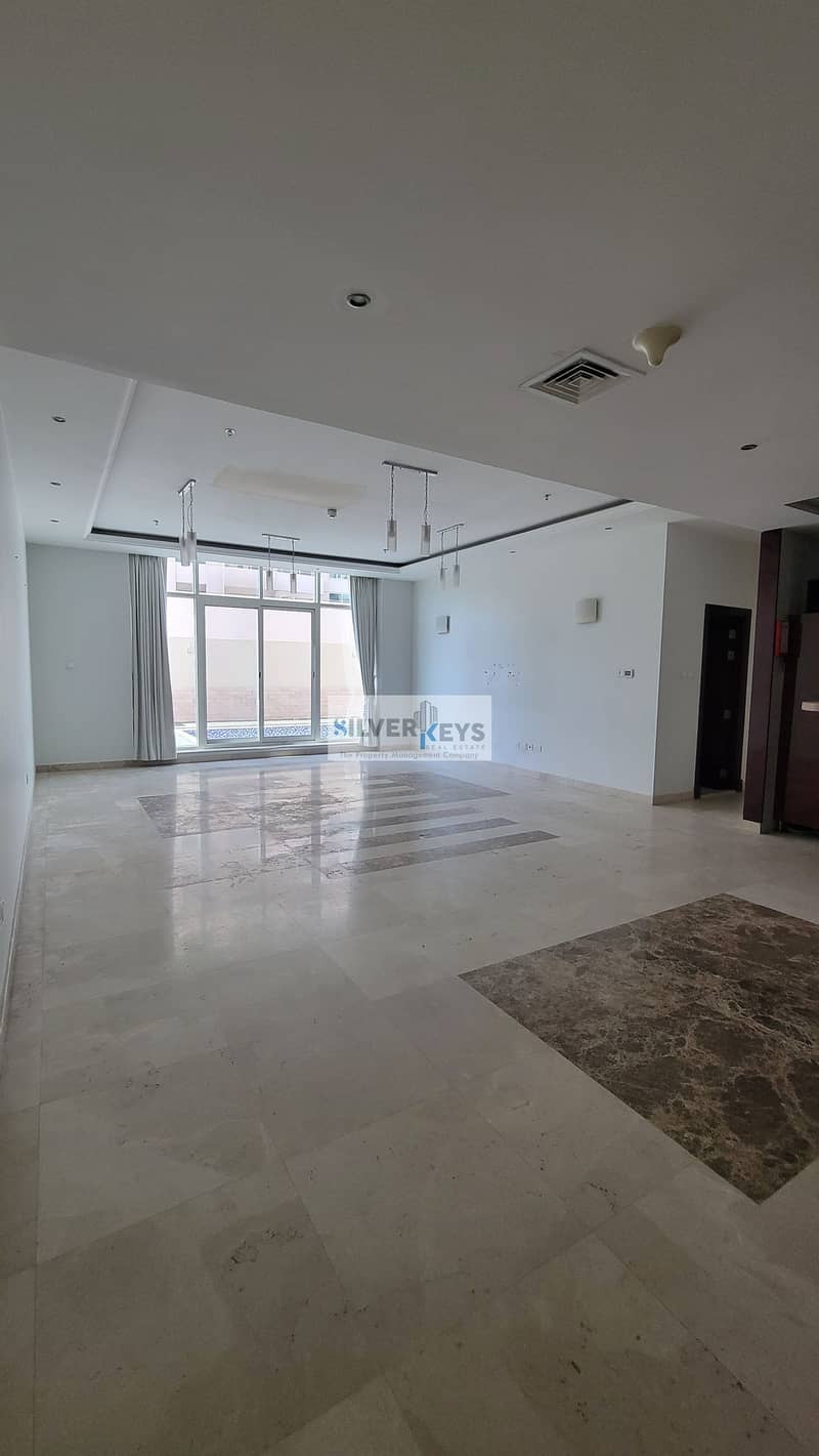MODERN AND WELL CONNECTED 3BHK DUPLEX WITH PRIVATE POOL AND HUGE HALL
