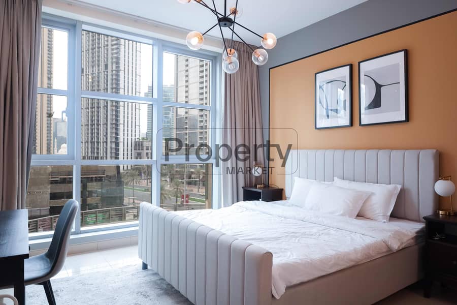 Elegant | Downtown Dubai | City View - Image 7