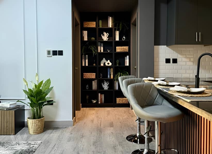 Fully Furnished 1BR + Study with Lake View - Image 6