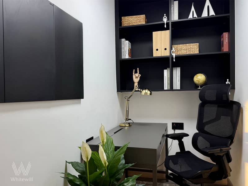 Fully Furnished 1BR + Study with Lake View - Image 10