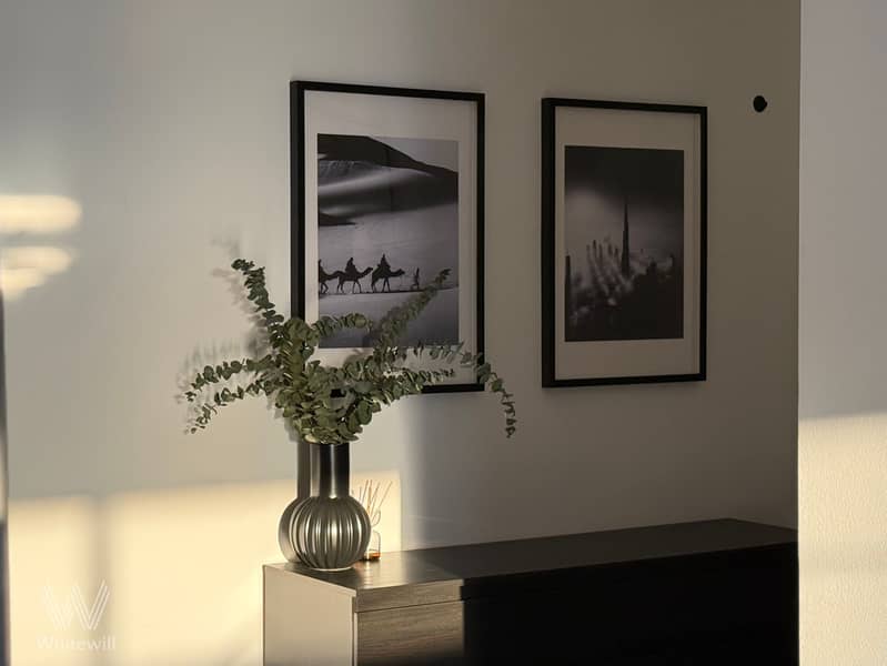 Fully Furnished 1BR + Study with Lake View - Image 13