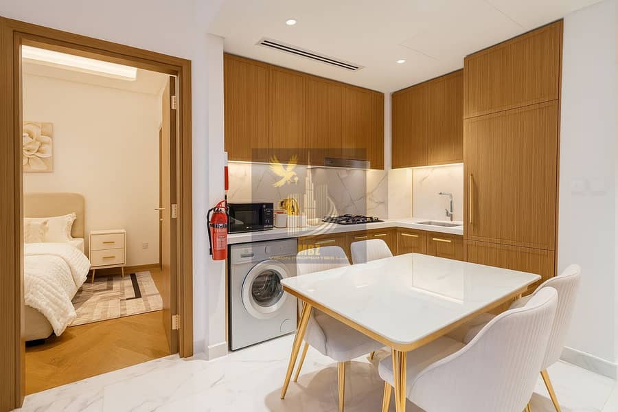 . Premium Fully Furnished 2BR | Pool View | Azizi Riviera