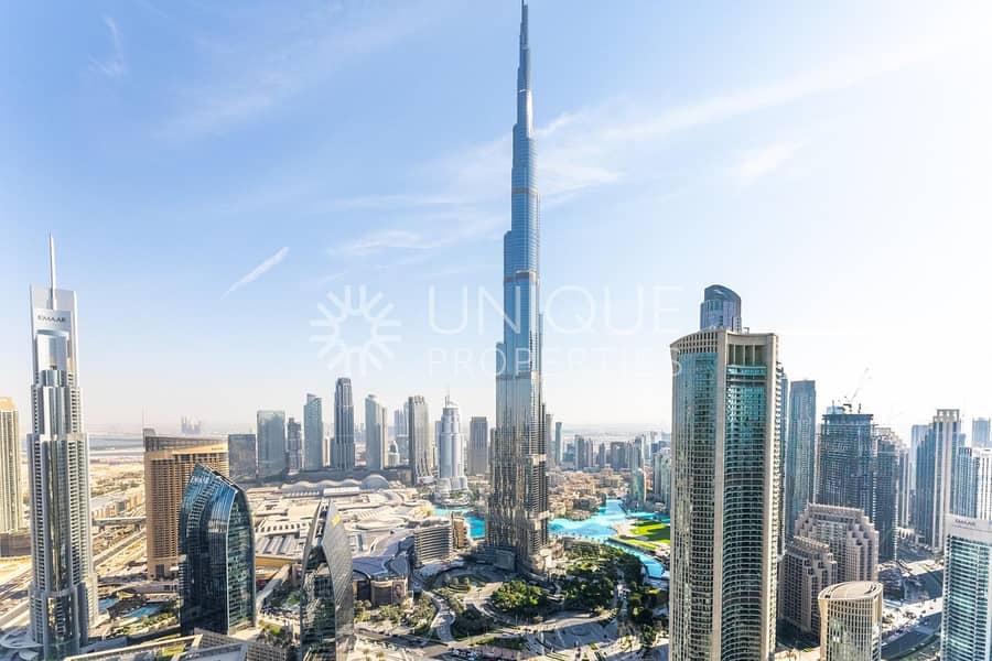 Luxury Furnished | Burj Khalifa View | High Floor