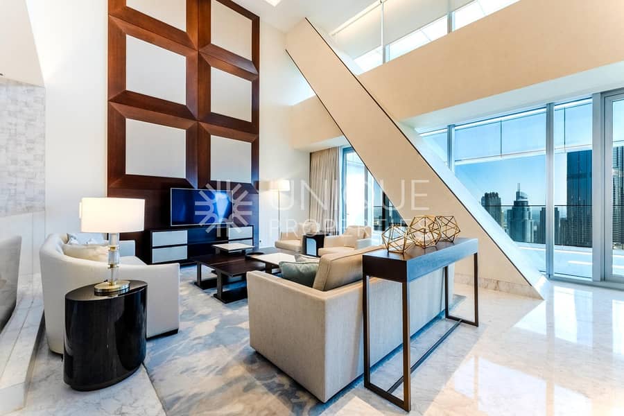 Luxury Furnished | Burj Khalifa View | High Floor