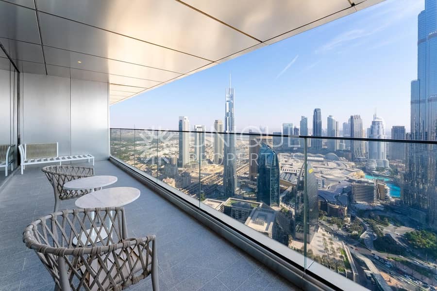 Luxury Furnished | Burj Khalifa View | High Floor - Image 23