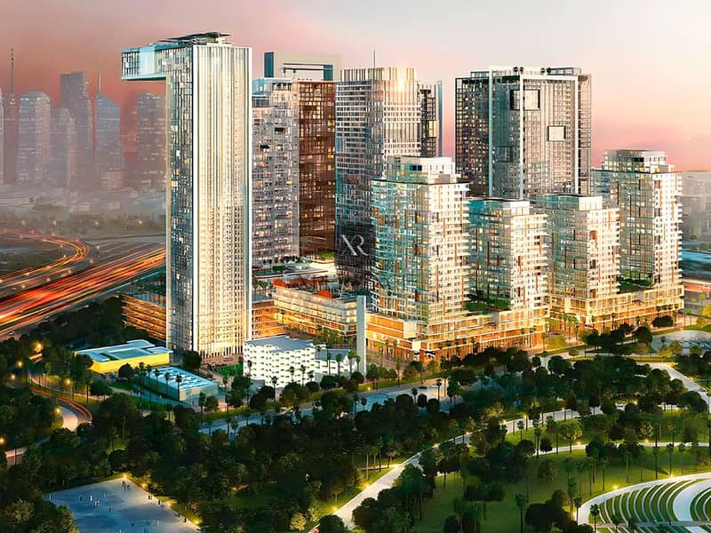 Dubai Frame Skyline | Residences with Zabeel Park