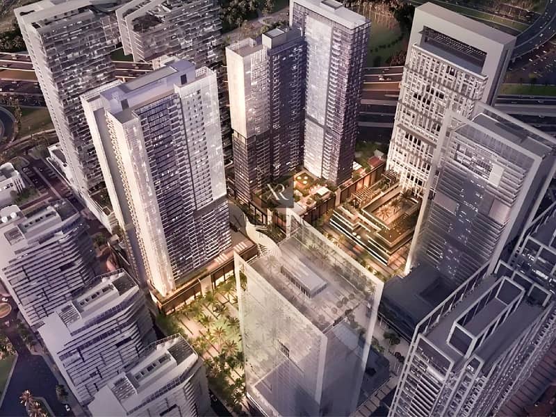 Dubai Frame Skyline | Residences with Zabeel Park