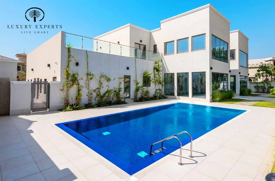 Marina View | 6BR Beachfront Villa | Modern