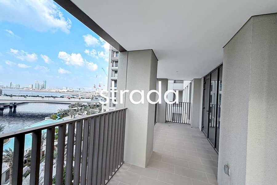 Brand New | Two Balconies with Water View | Ready - Image 36