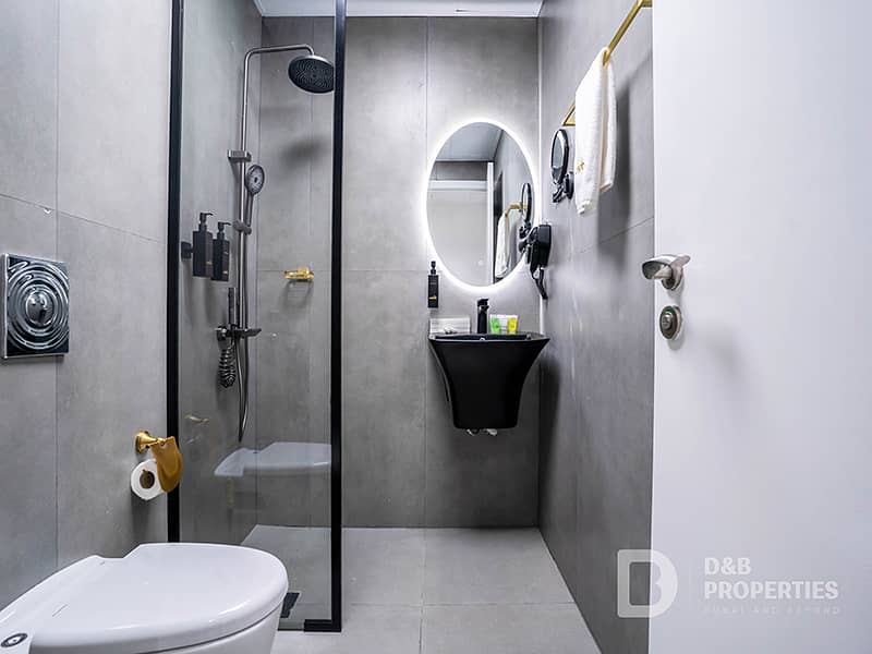 Furnished | Upgraded | Near Metro | Spacious 1BHK - Image 18