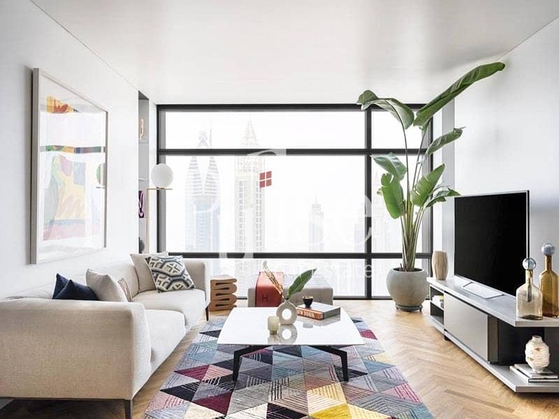 Luxury 2BR | Fully Upgraded | DIFC and Sea Views