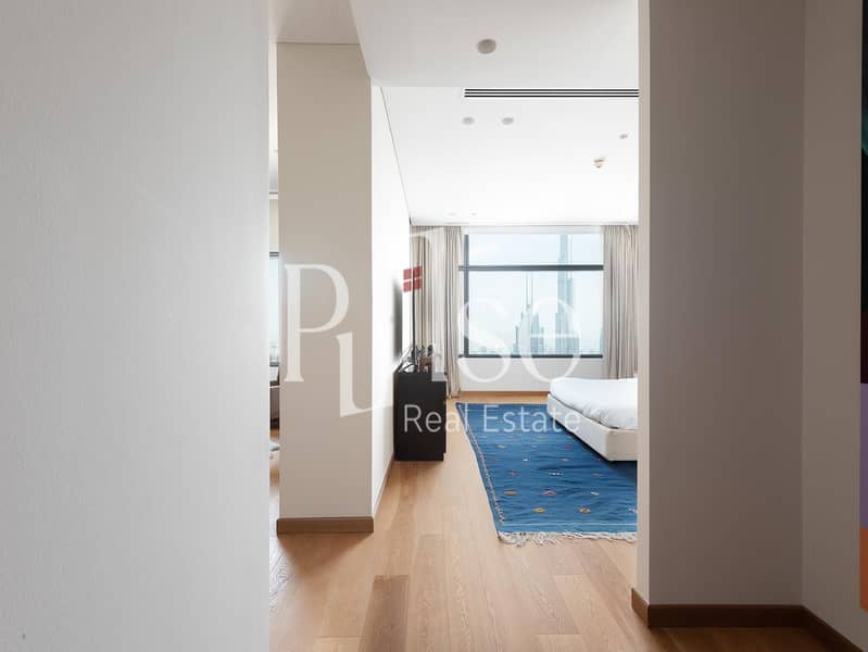 Converted Upgraded 3BR + Maid | Burj Khalifa View - Image 9