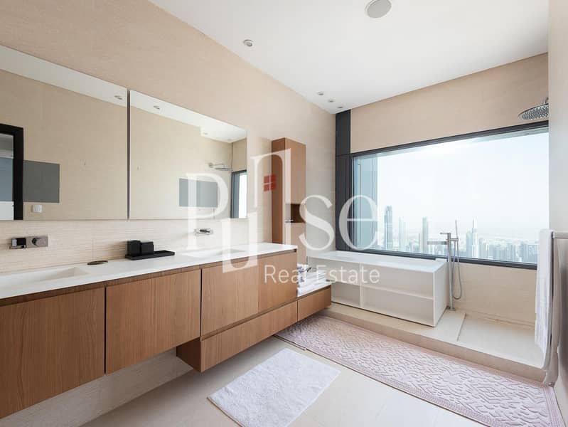 Converted Upgraded 3BR + Maid | Burj Khalifa View - Image 12